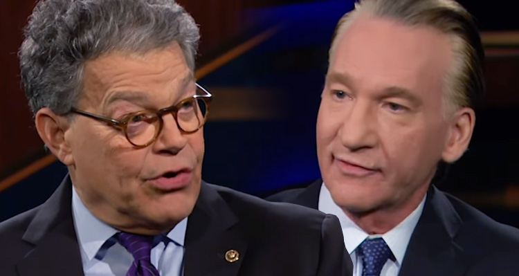 Al Franken And Bill Maher Trash Trump And His ‘Sickening’ Response To Charlottesville – Video