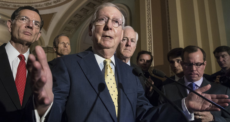 Fury Among Senate Republicans Toward Trump Reaches A Fevered Pitch