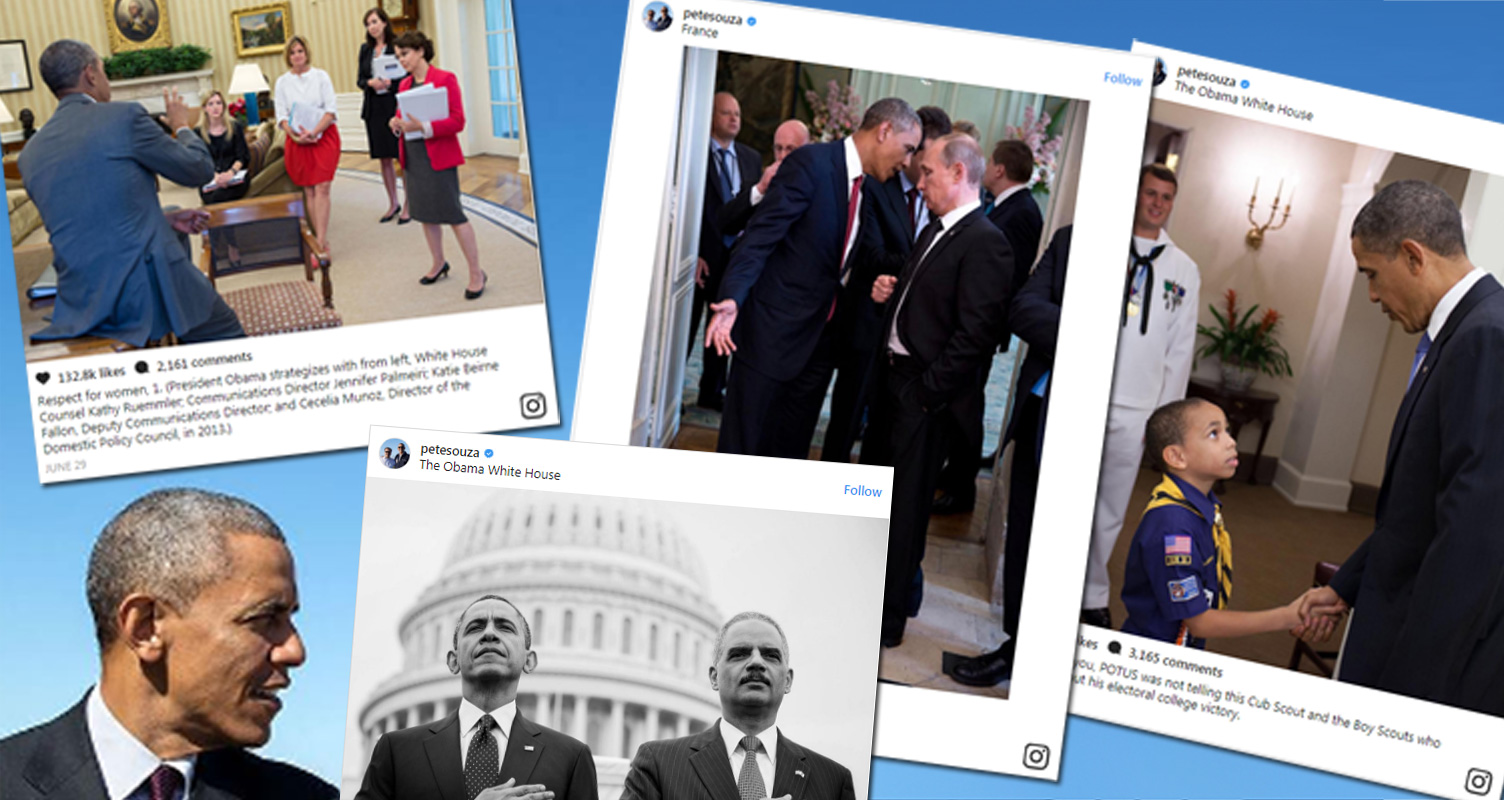 These Posts Trolling Trump By Obama’s Official Photographer Are Cracking Me Up