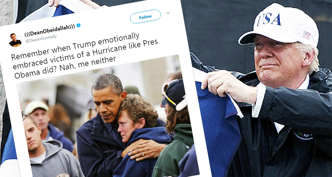 Twitter Reacts To Trump’s Response To Hurricane Harvey