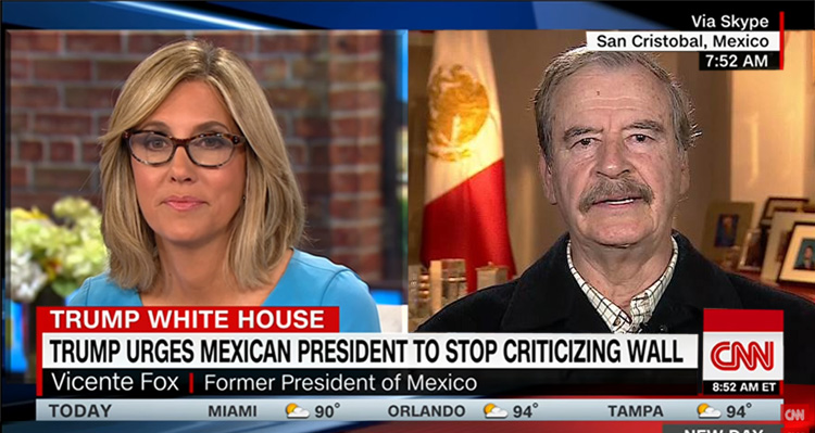 Watch The F-Bomb Getting Dropped Live On CNN By The Former President Of Mexico