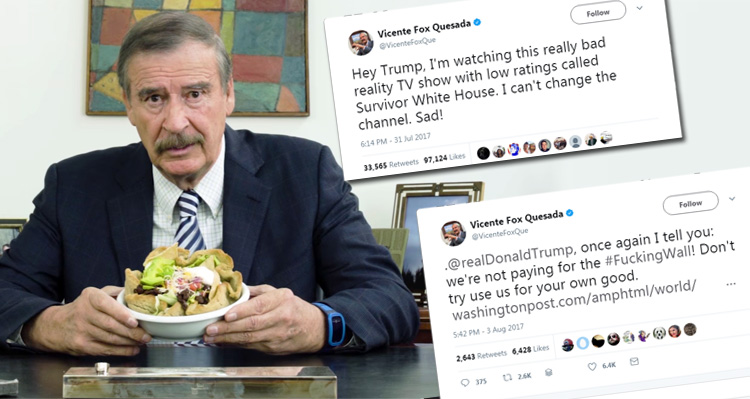 Watch The Former President Of Mexico Hand Trump His A**