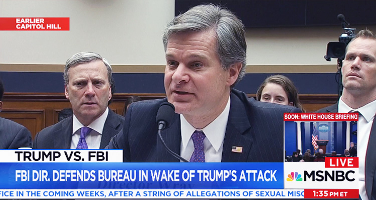 FBI Appears To Give First On-The-Record Confirmation Of FISA Warrants In Russia Investigation – Video