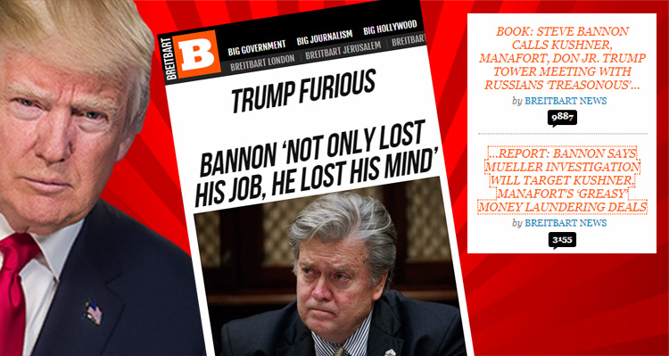 All Out War Breaks Out Between Breitbart News And Donald Trump
