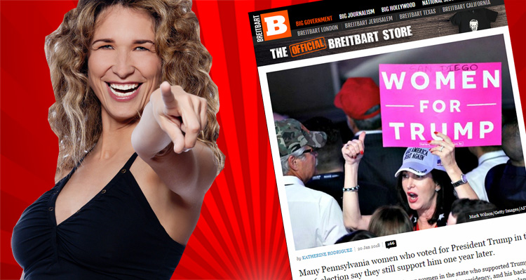 Breitbart’s Pathetic Attempt To Counter The Success Of The Women’s March 2018