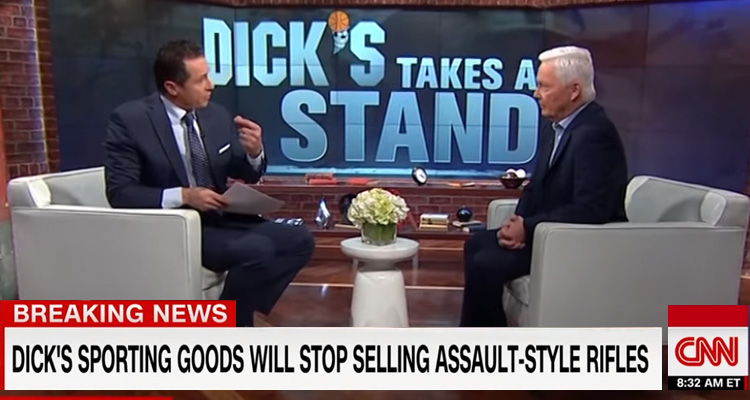 Dick’s Sporting Goods Bans Assault Rifle Sales, Implores Congress To Pass New Gun Laws – Video