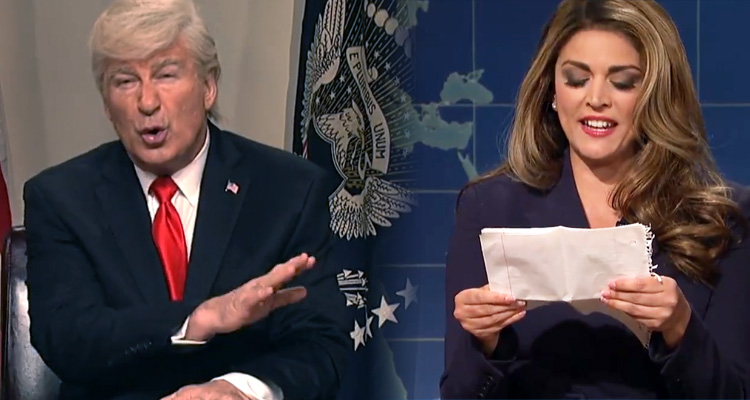 Alec Baldwin Mocks Trump With Hope Hicks Dig: ‘She’s like a daughter to me. So smart, so hot.’ – Video