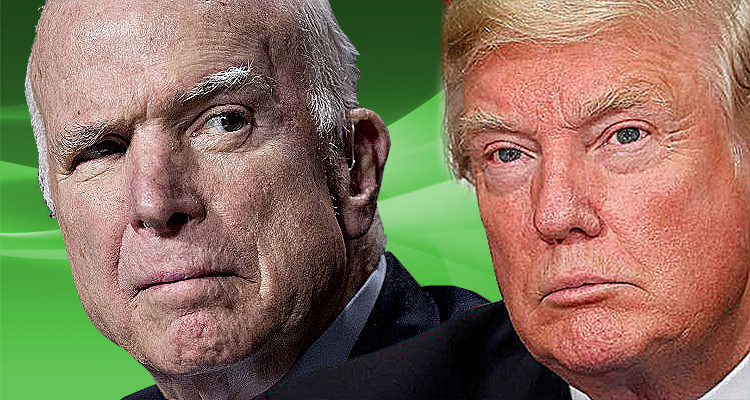 John McCain Destroys Trump For Kissing Putin’s ***