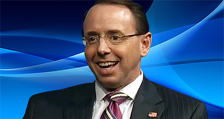 Rod Rosenstein Mocks The Freedom Caucus, Laughing At Their Threats To Impeach Him – Video