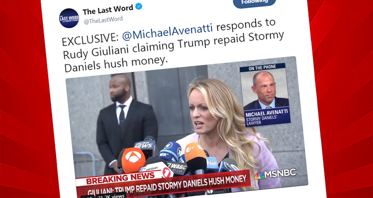 Listen To Stormy Daniels’ Attorney React To The Stunning Admission That Trump Repaid Her Hush Money
