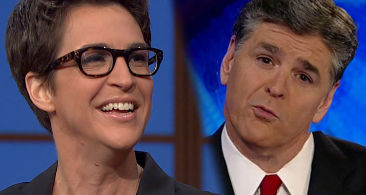 Rachel Maddow Gets To Take A Victory Lap At  Sean Hannity ‘s Expense This Week