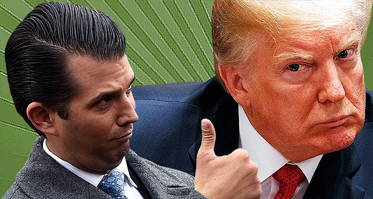 Trump Casually Tosses His Son Under The Bus In A Brazen Effort To Look Good
