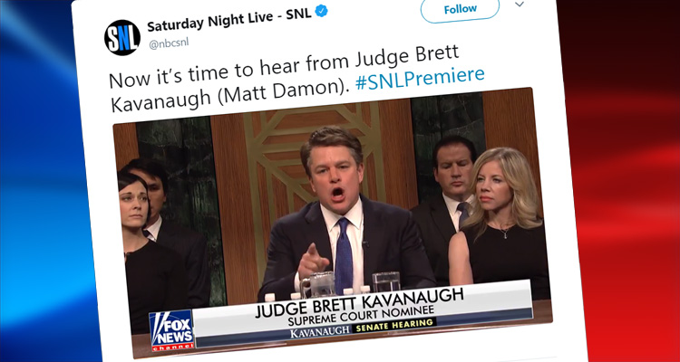 Matt Damon Plays An Angry Beer-Obsessed Brett Kavanaugh On SNL – Video